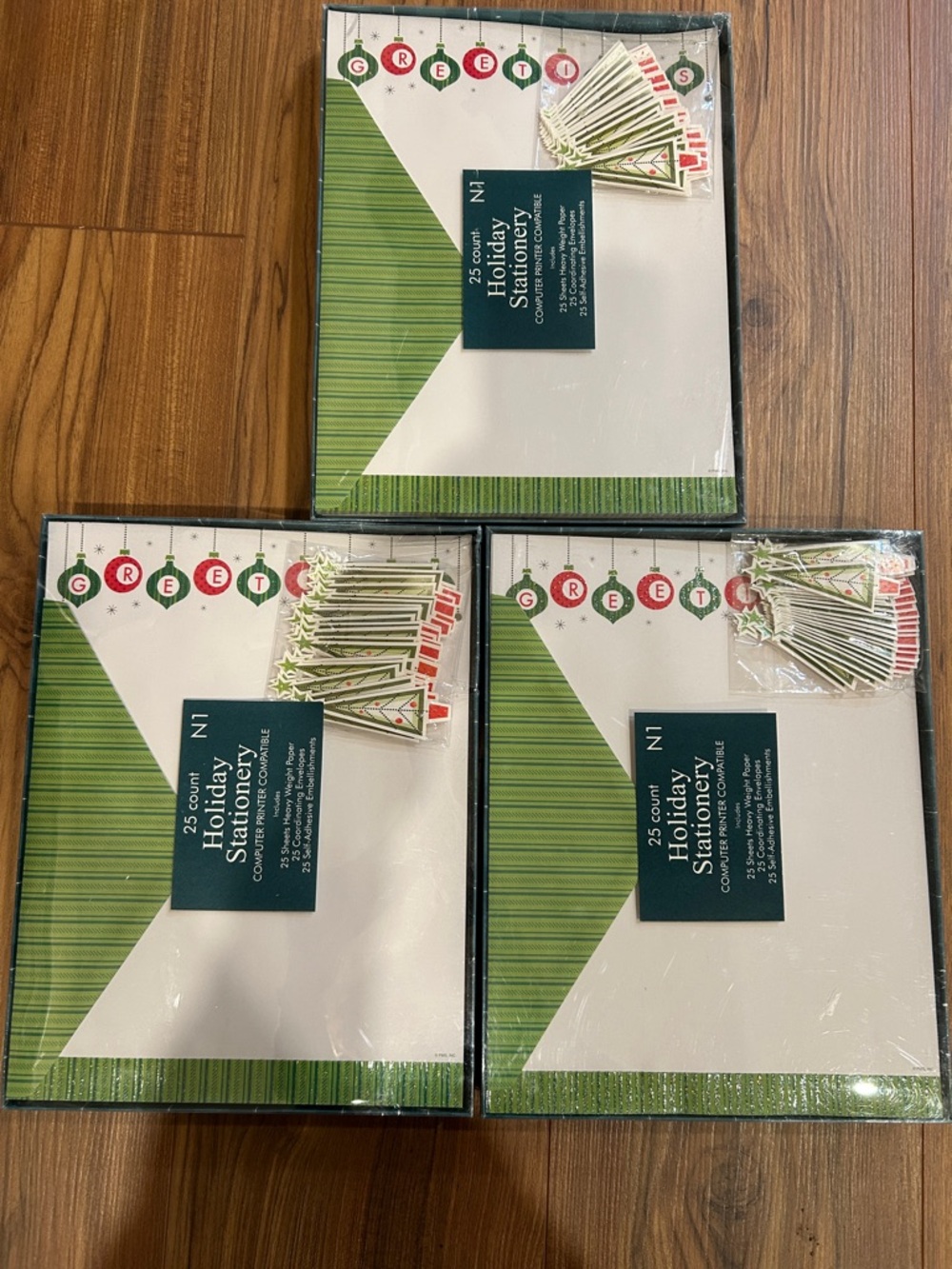 Holiday stationary